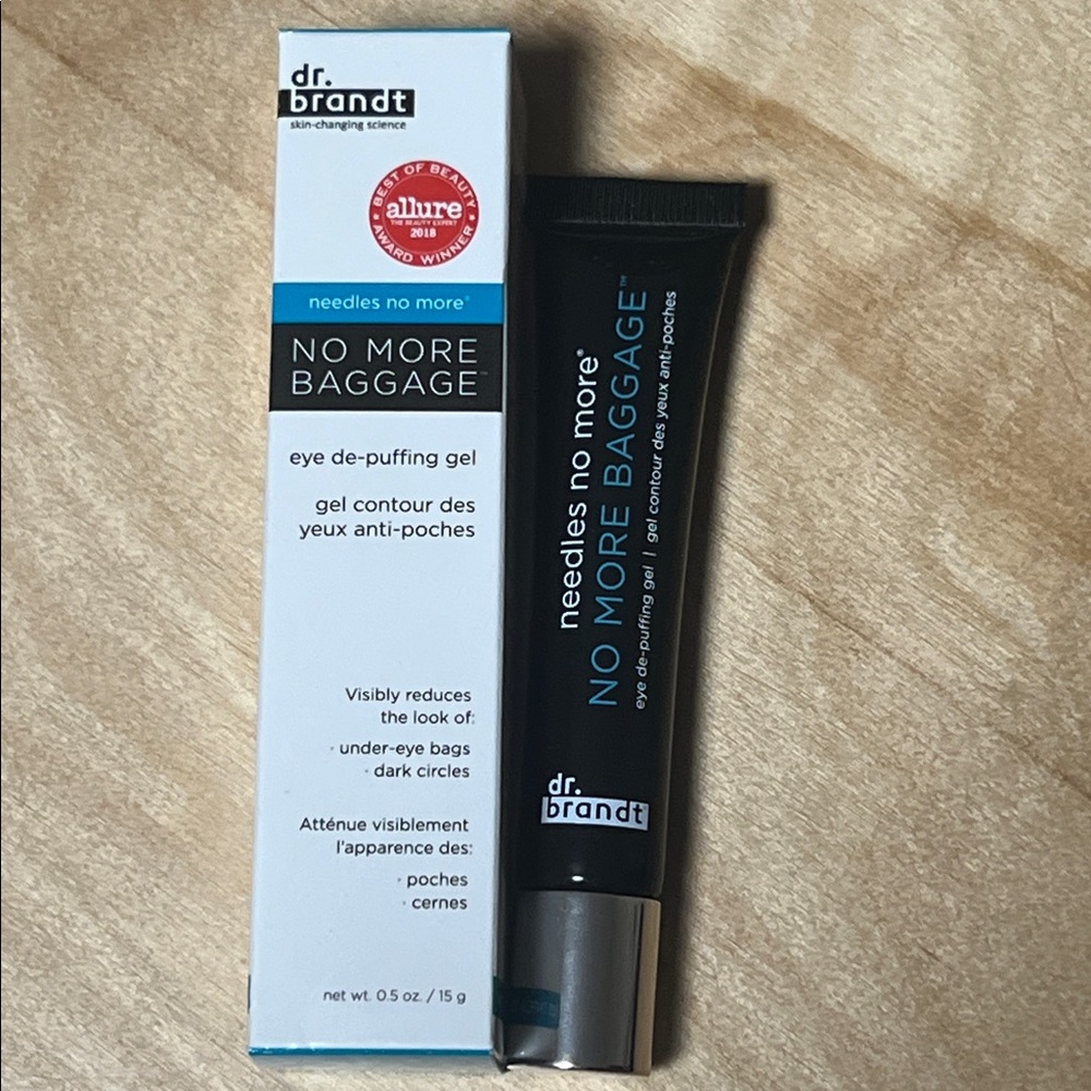 ✨NEW UNOPENED Dr. Brandt No More Baggage Eye Gel✨ - Picture 2 of 2